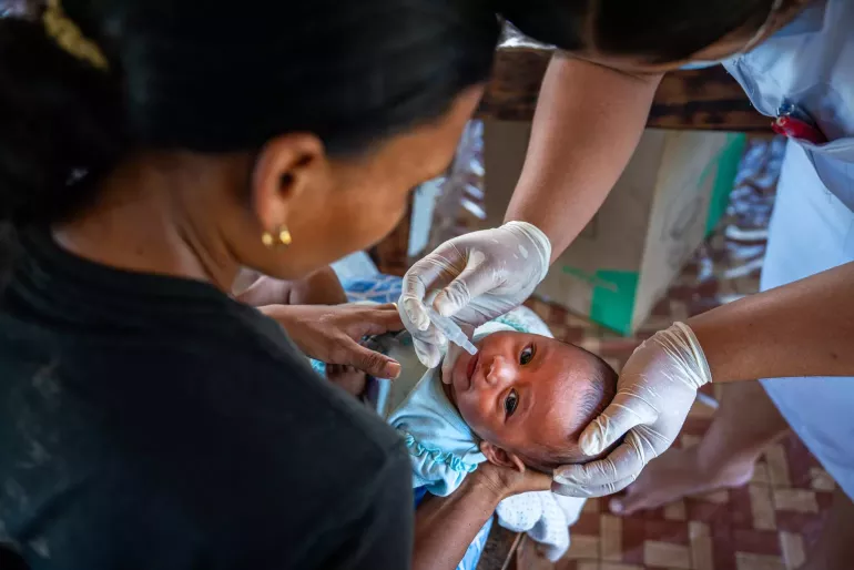 Increases in vaccine-preventable disease
