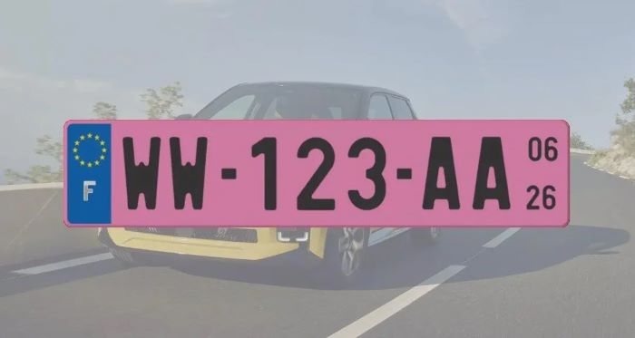 Number Plates – Why France is Going Pink